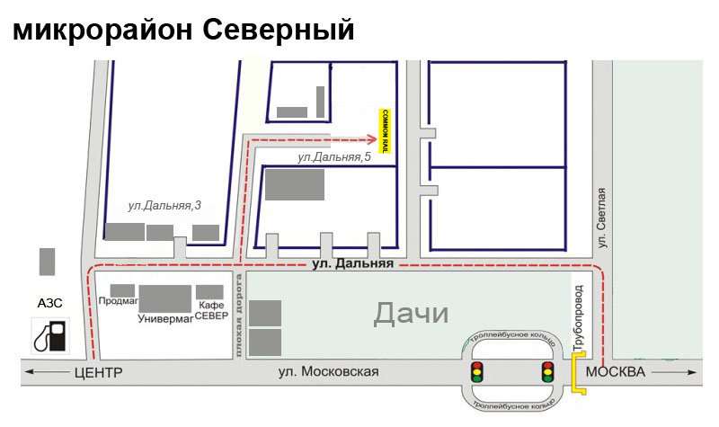 Калуга карта ул московская